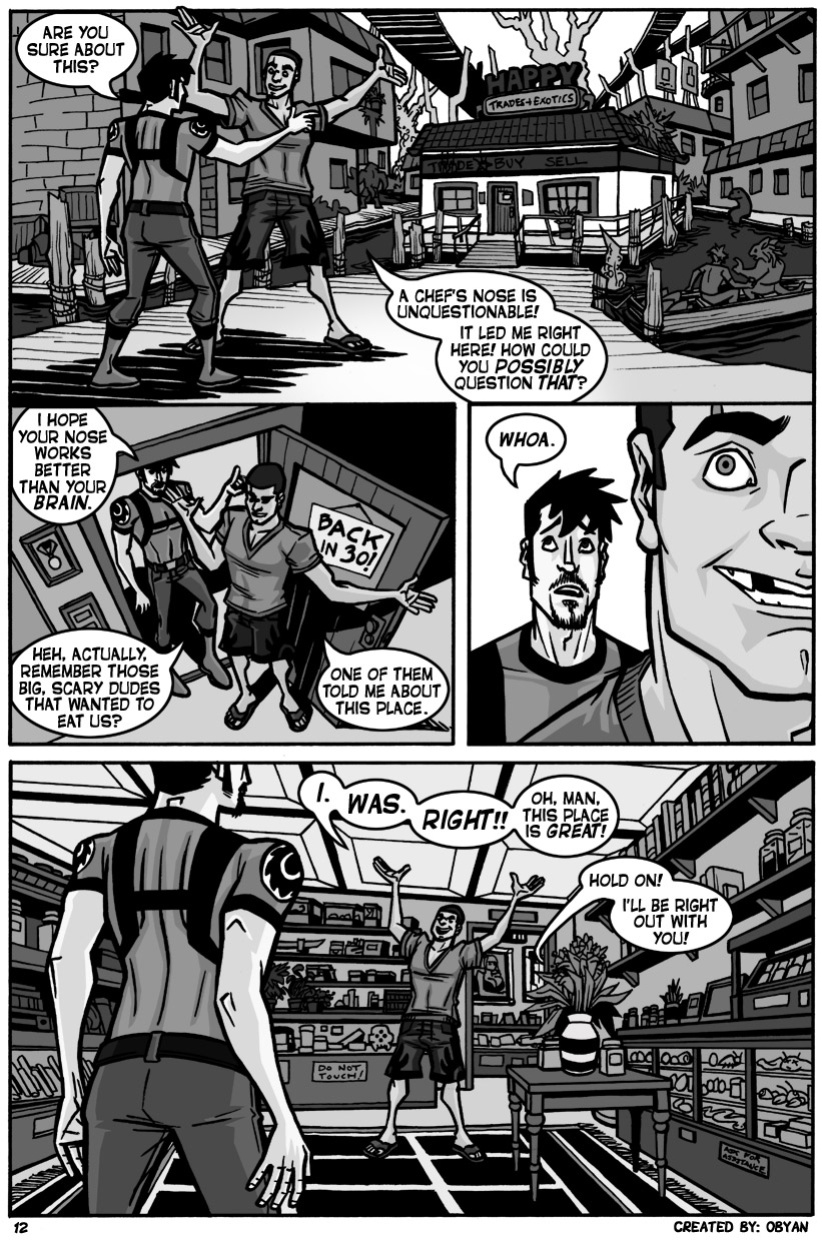 [Obyan] Black Comet Pirates: Just Desserts
