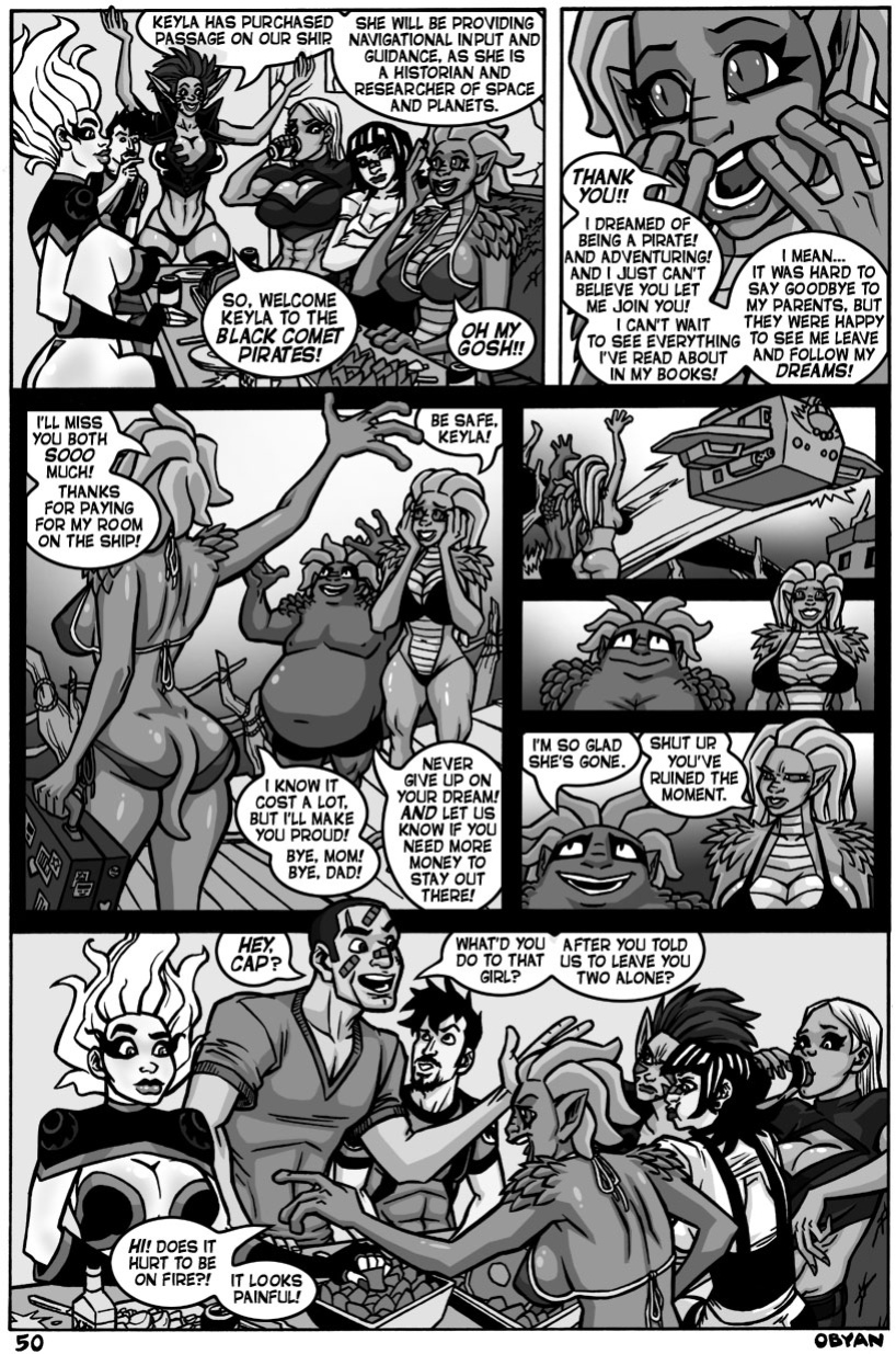 [Obyan] Black Comet Pirates: Just Desserts