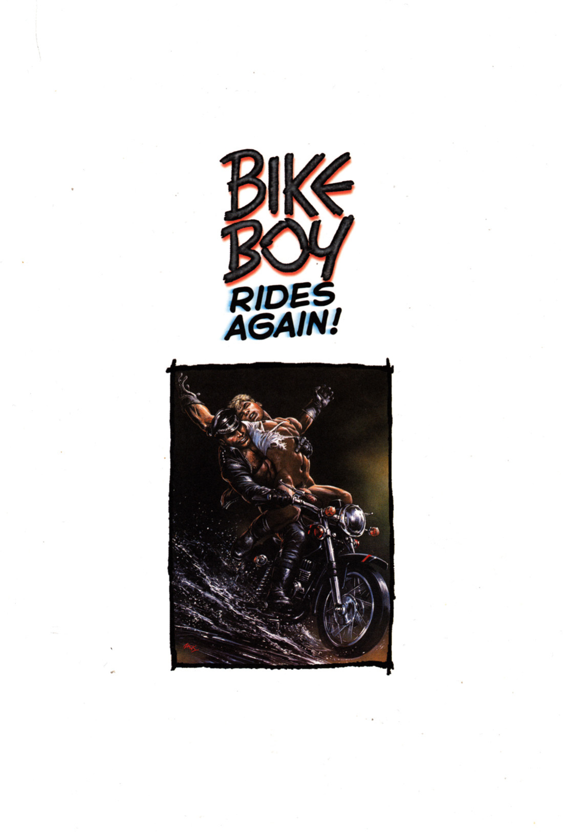 [Oliver Frey] Bike boy rides again