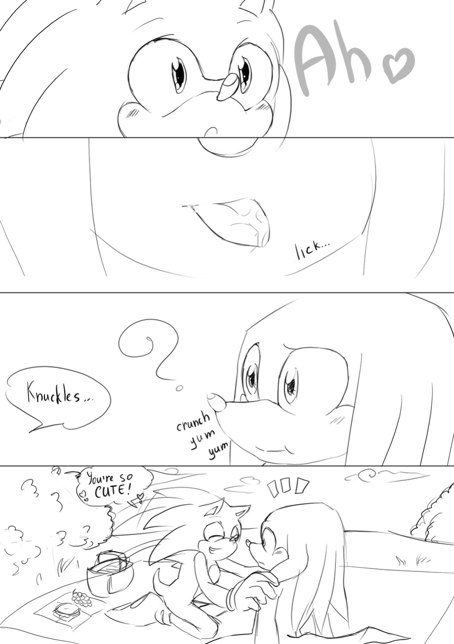knuxonic comic [KrazyElf]