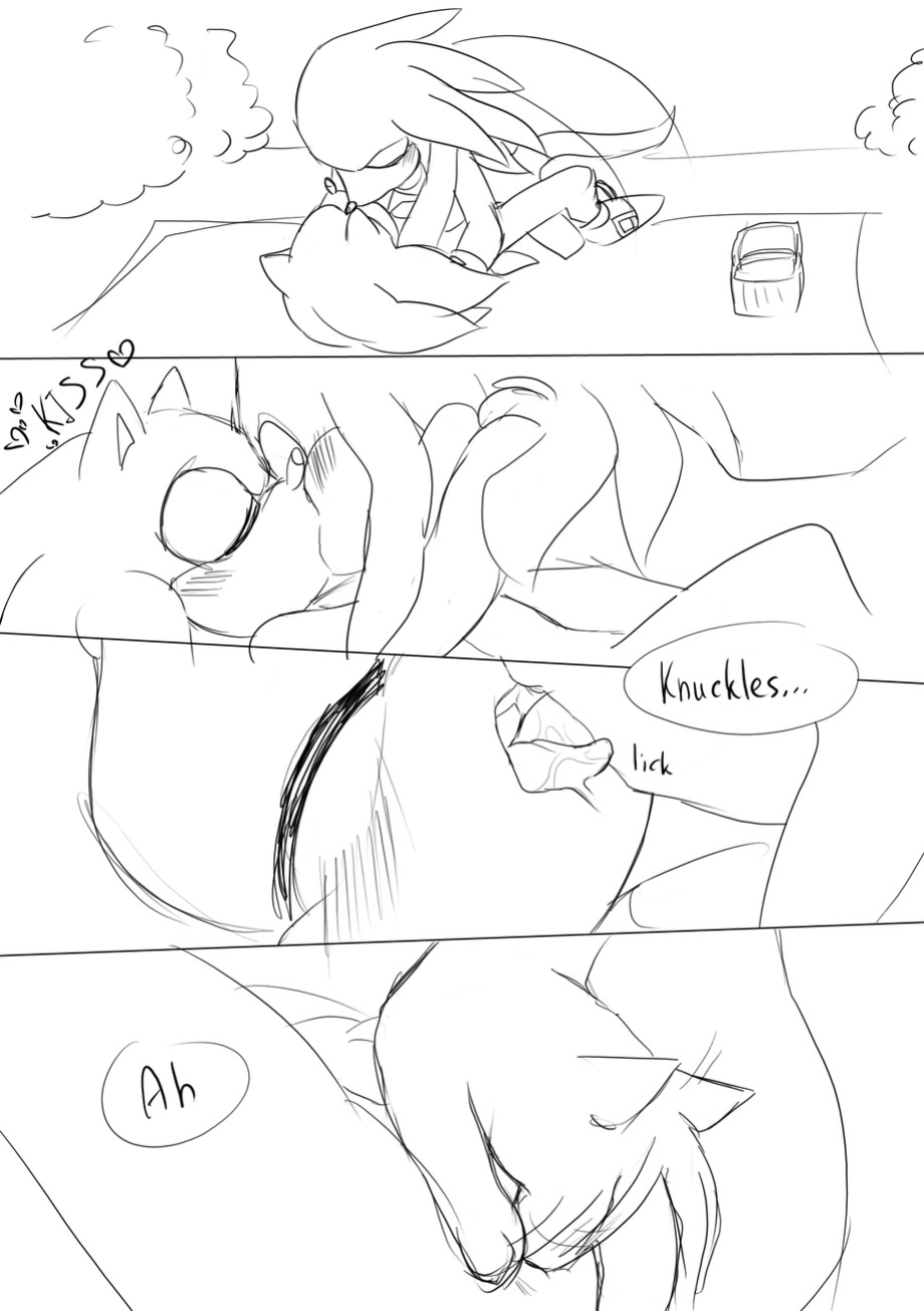 knuxonic comic [KrazyElf]