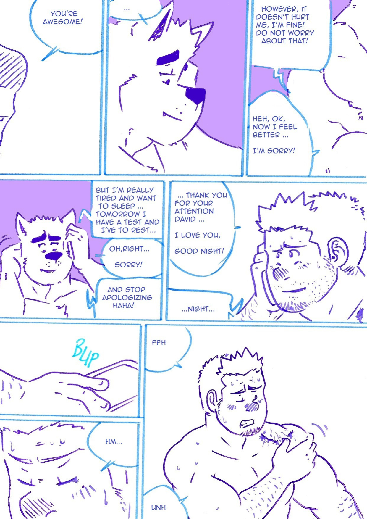 [husky92] Wolfguy 3.5 - Purple and Blue
