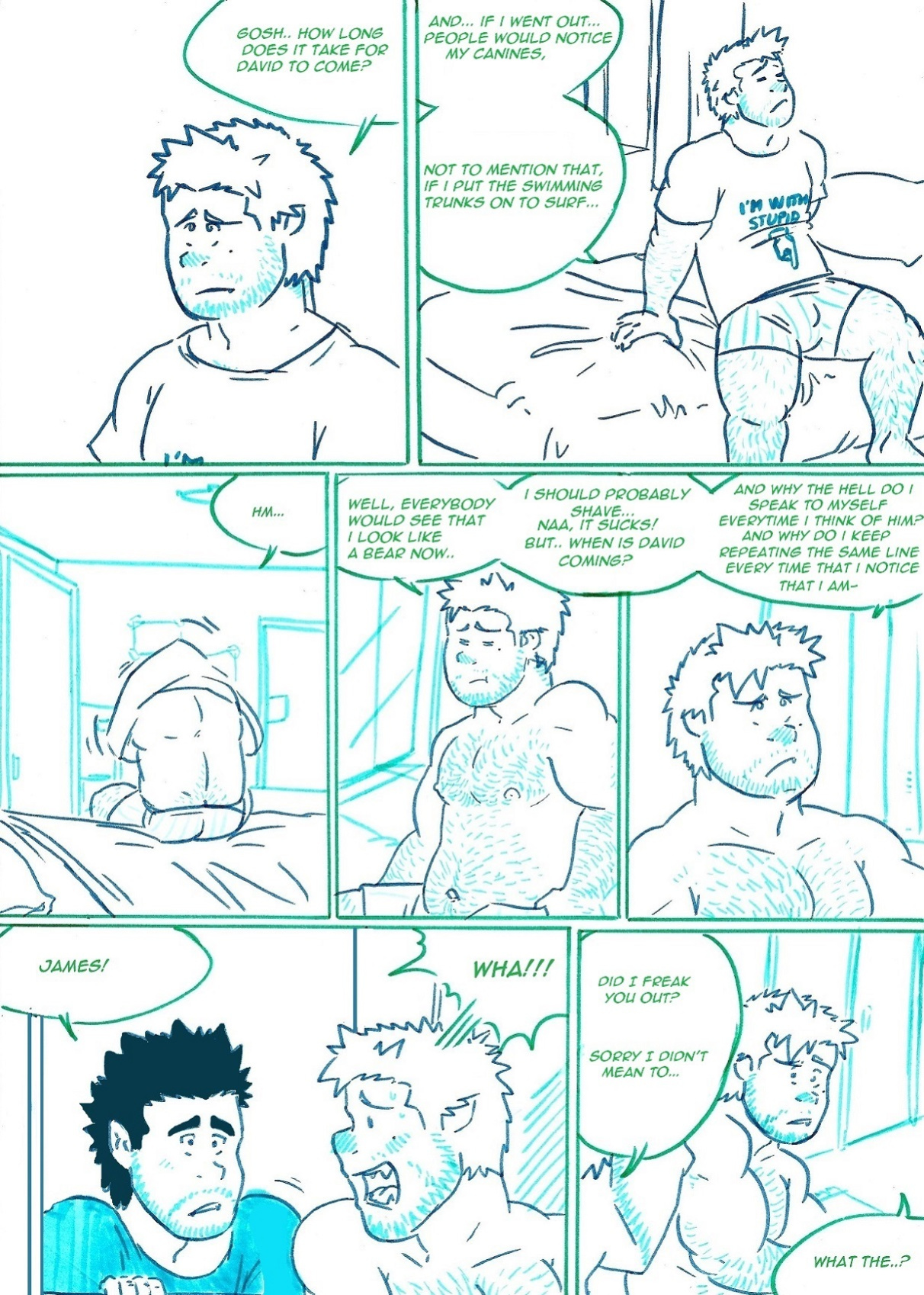 [husky92] Wolfguy 5 - Teal