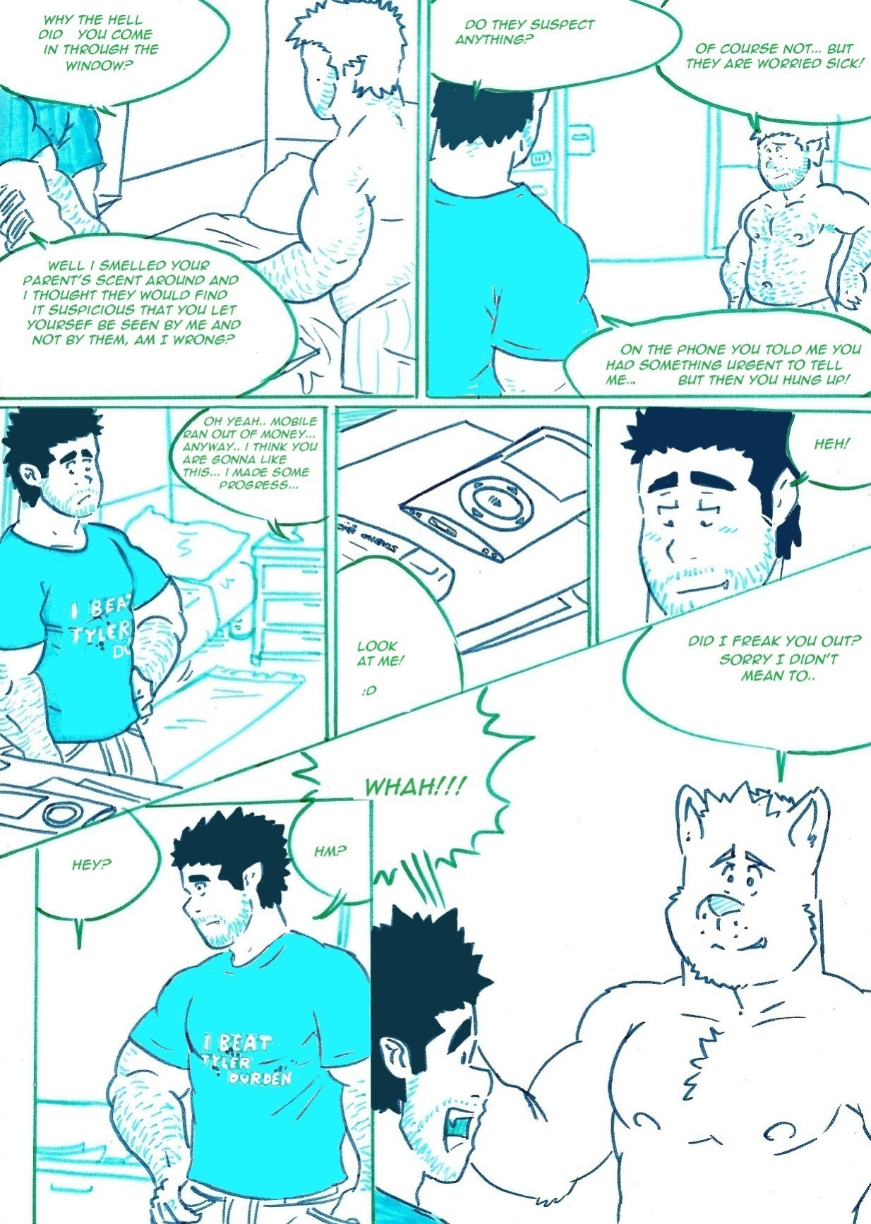 [husky92] Wolfguy 5 - Teal