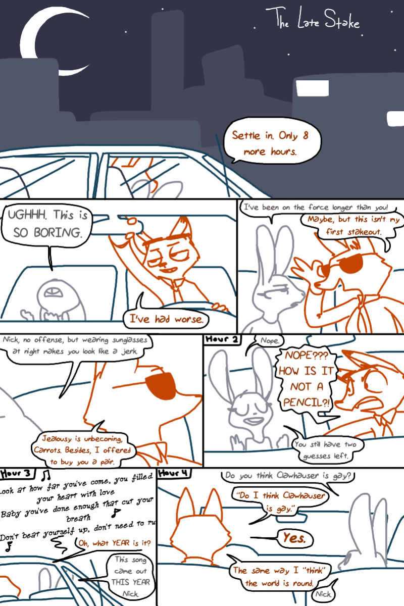 [The Weaver] The Late Stake (Zootopia)
