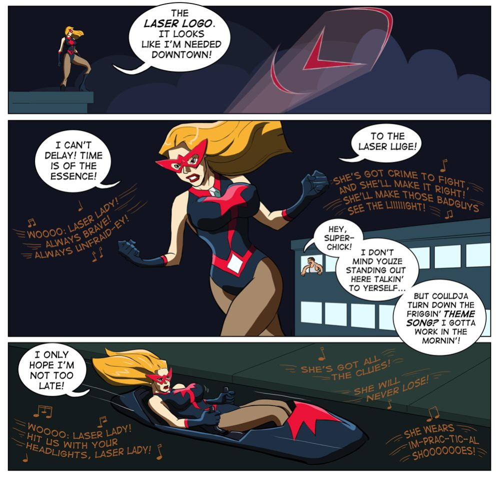 [Legmuscle] Laser Lady