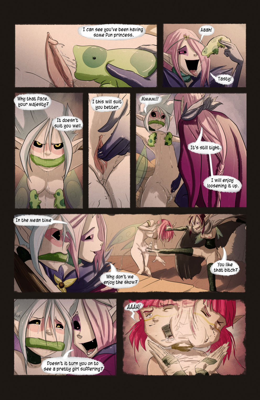[TeaseComix (Fixxxer)] Aethel #1