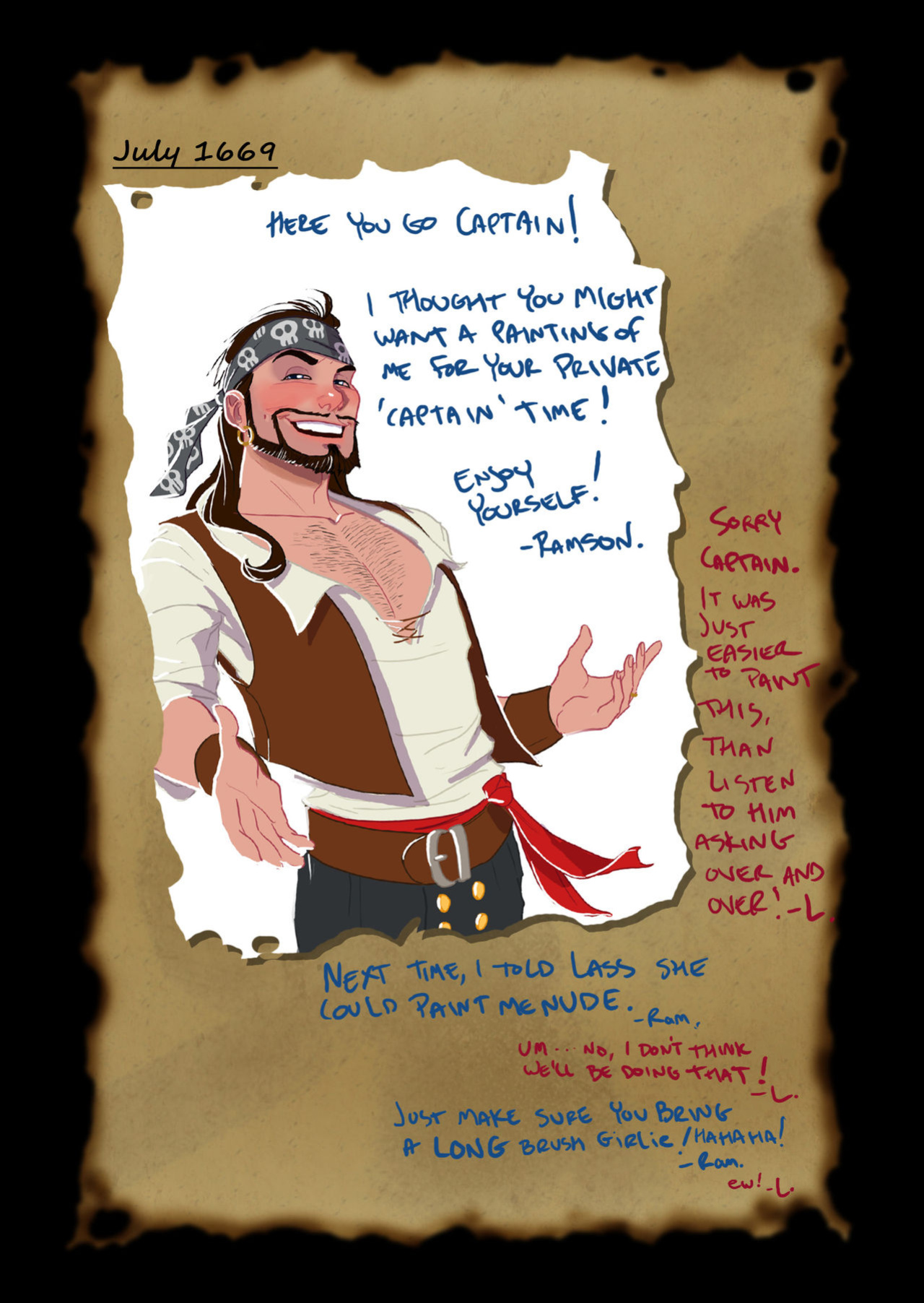 [Joe Pekar] Redd Velvette #1 - The Captain's Journal Addon (Kickstarter Project)