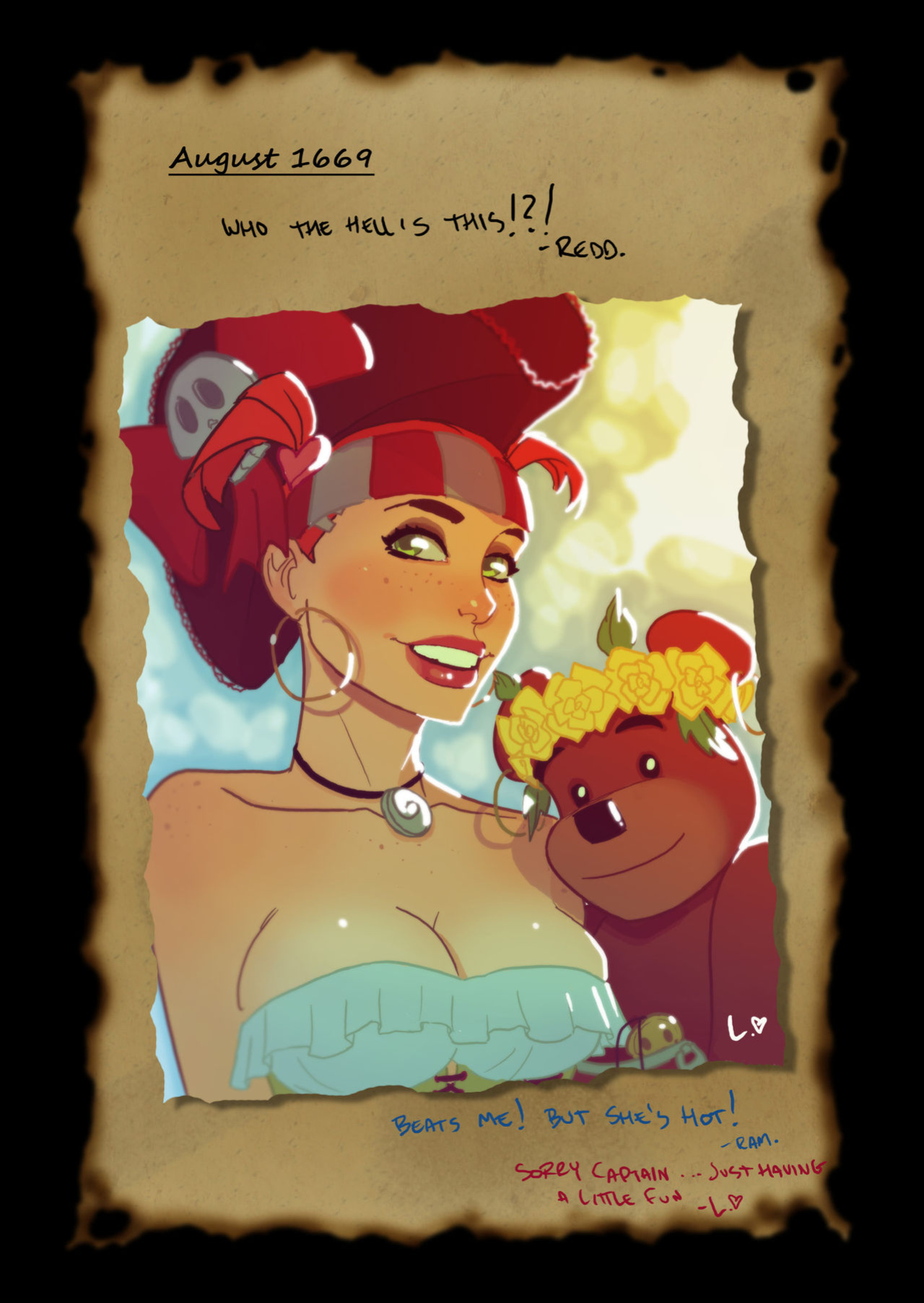 [Joe Pekar] Redd Velvette #1 - The Captain's Journal Addon (Kickstarter Project)