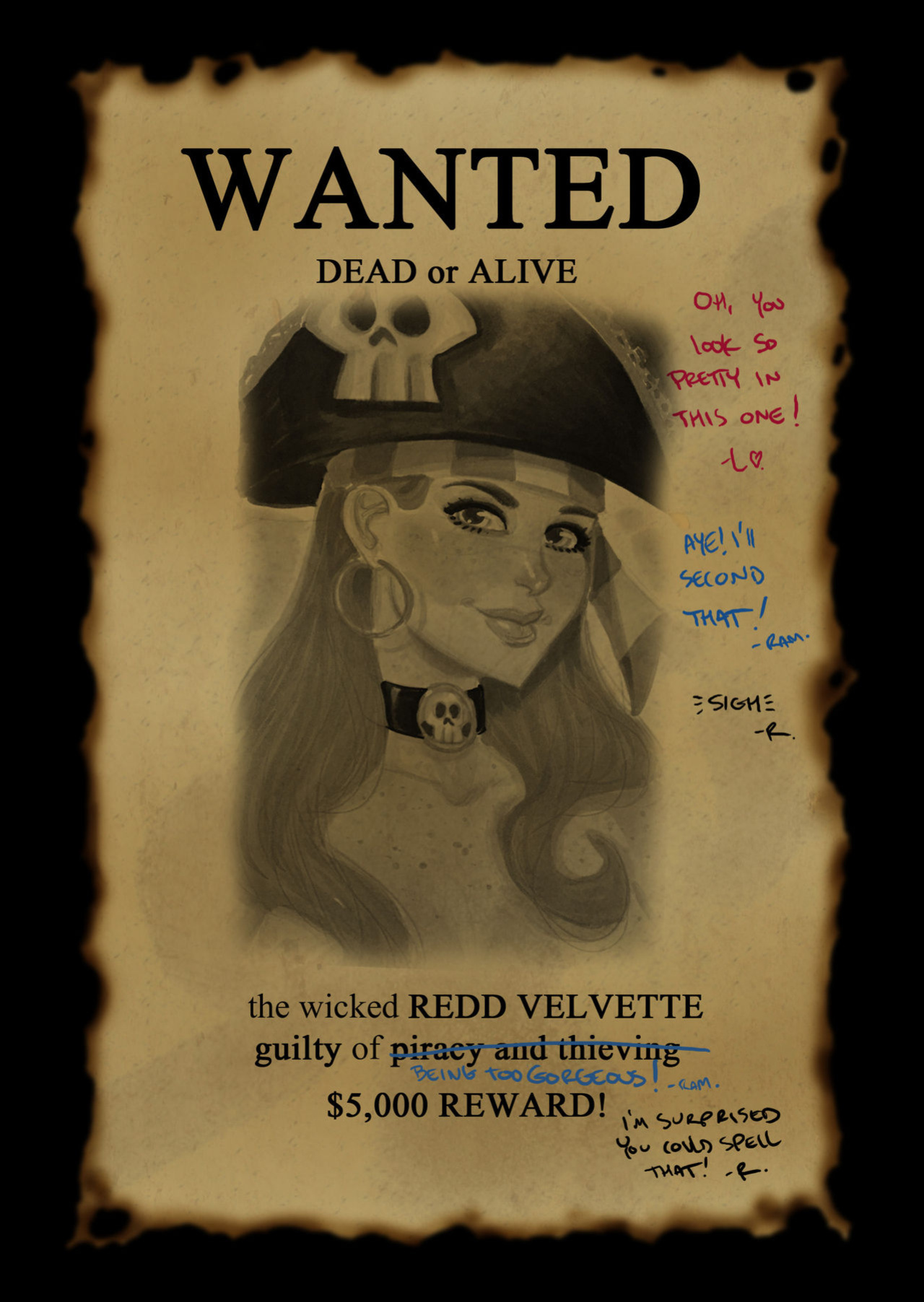 [Joe Pekar] Redd Velvette #1 - The Captain's Journal Addon (Kickstarter Project)