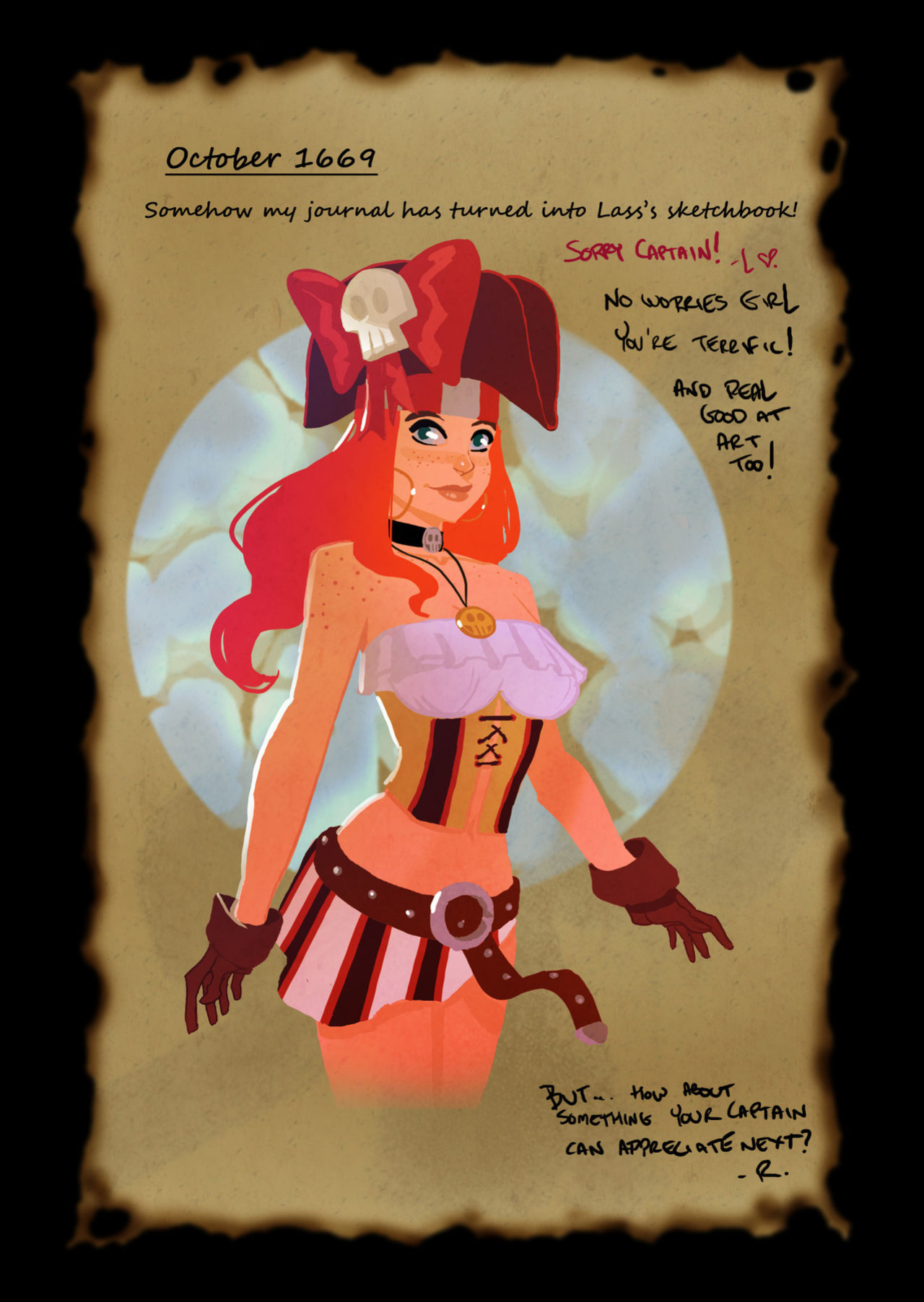 [Joe Pekar] Redd Velvette #1 - The Captain's Journal Addon (Kickstarter Project)