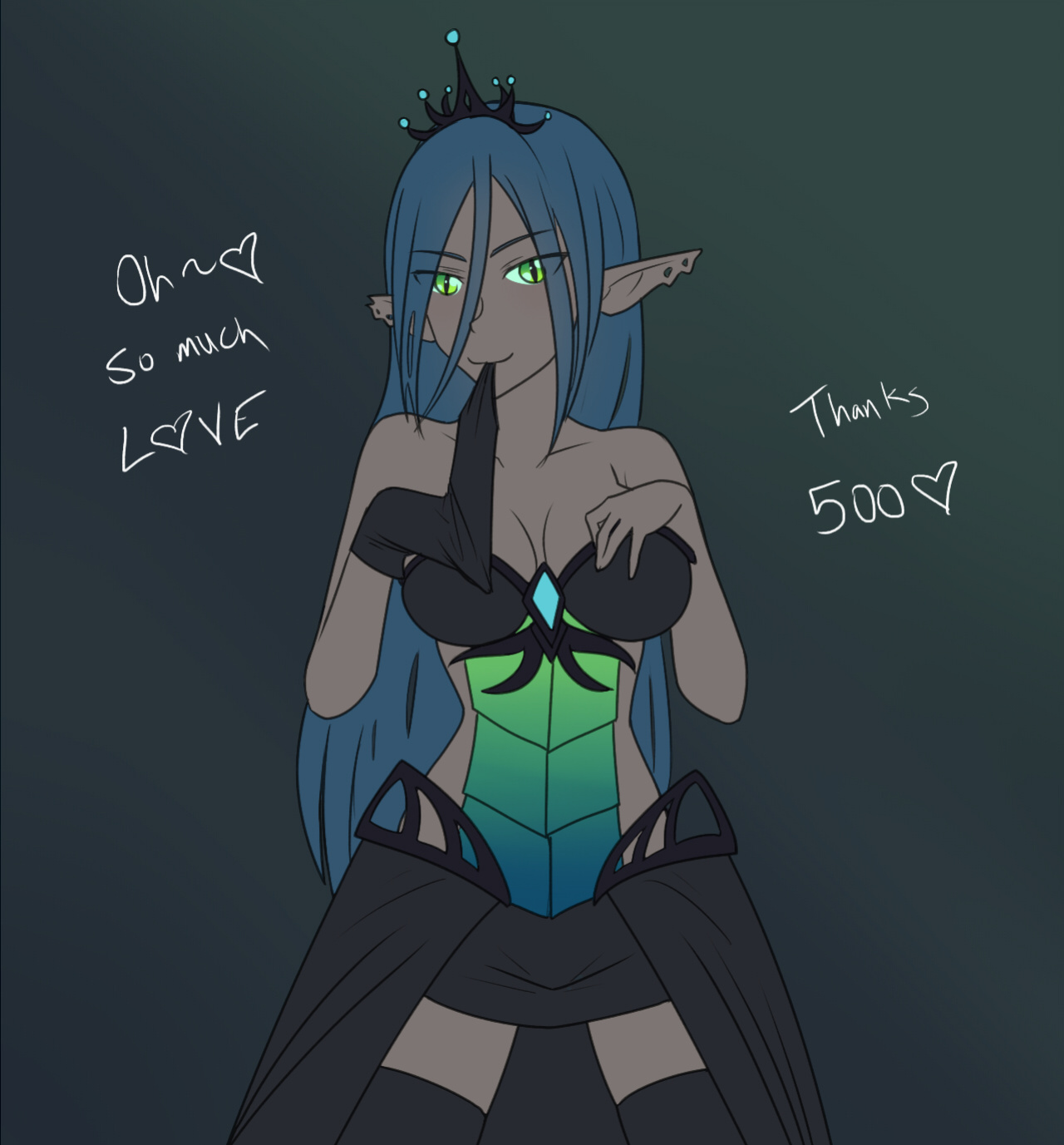 [JonFawkes] Strip Queen Chrysalis (My Little Pony: Friendship is Magic)