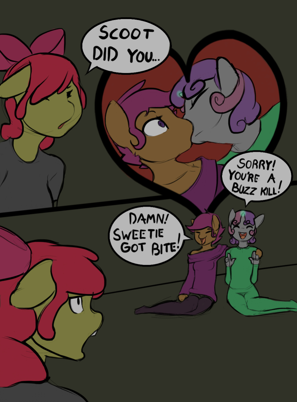 [Tipsie] 3 Cuties 2 Much (My Little Pony: Friendship is Magic)