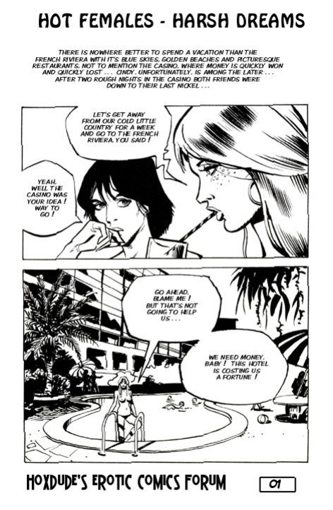 HOT FEMALES, HARSH DREAMS - BY WERNER GOELEN - A JKSKINSFAN TRANSLATION