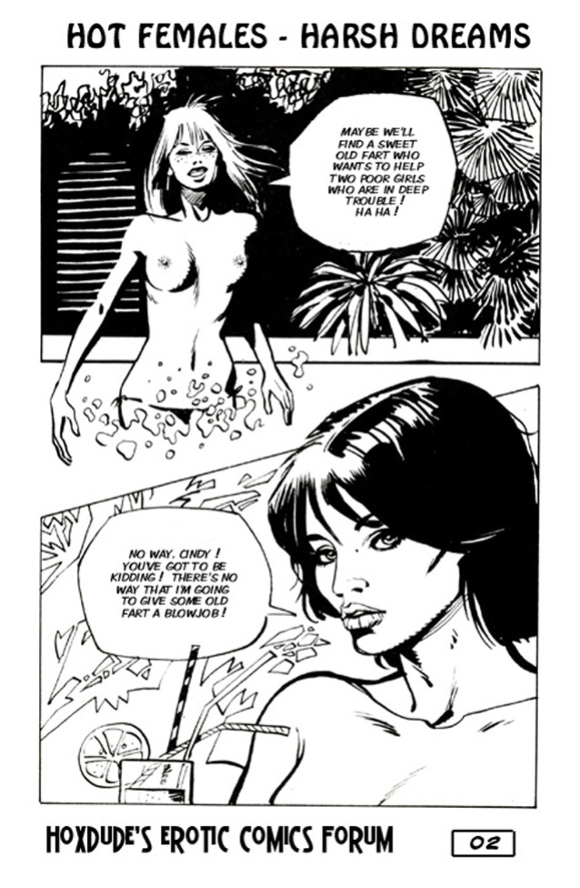 HOT FEMALES, HARSH DREAMS - BY WERNER GOELEN - A JKSKINSFAN TRANSLATION