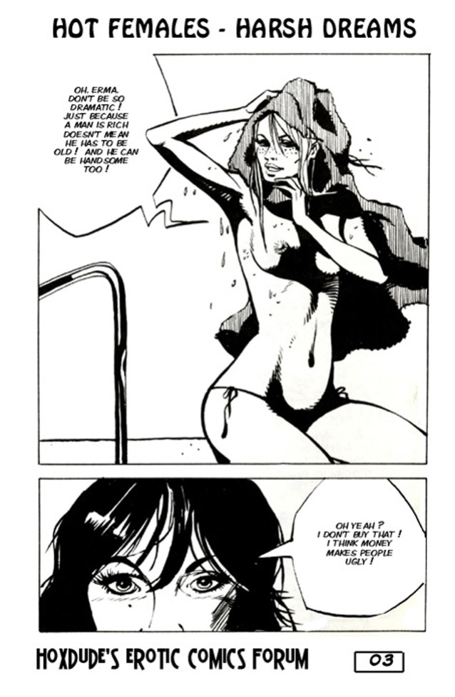 HOT FEMALES, HARSH DREAMS - BY WERNER GOELEN - A JKSKINSFAN TRANSLATION