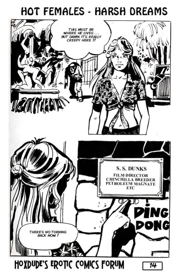 HOT FEMALES, HARSH DREAMS - BY WERNER GOELEN - A JKSKINSFAN TRANSLATION