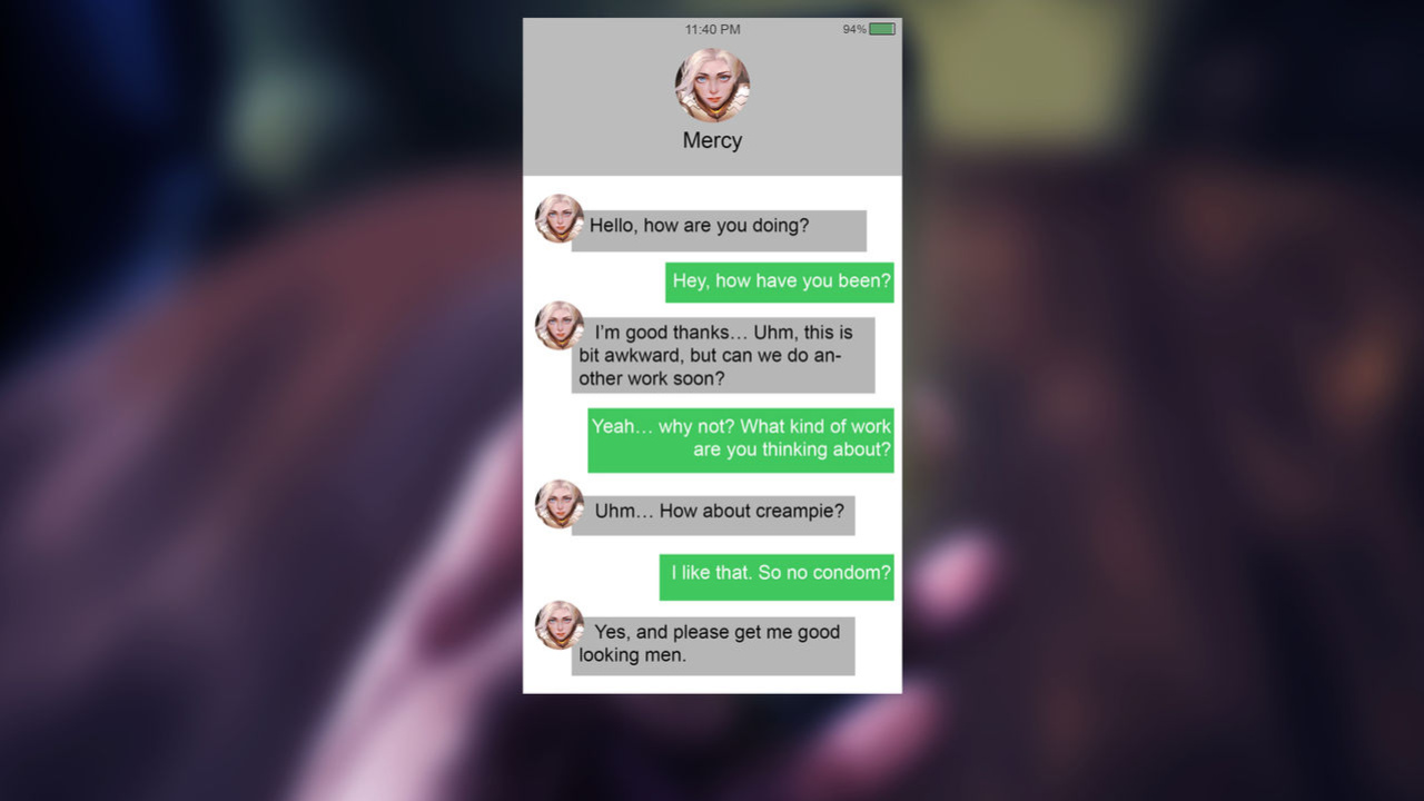 [Firolian] The private Session for Mercy (Overwatch)