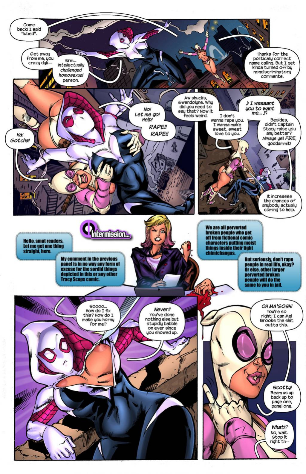 (Tracy Scops) Gwenpool - Radioactive Chimichanga