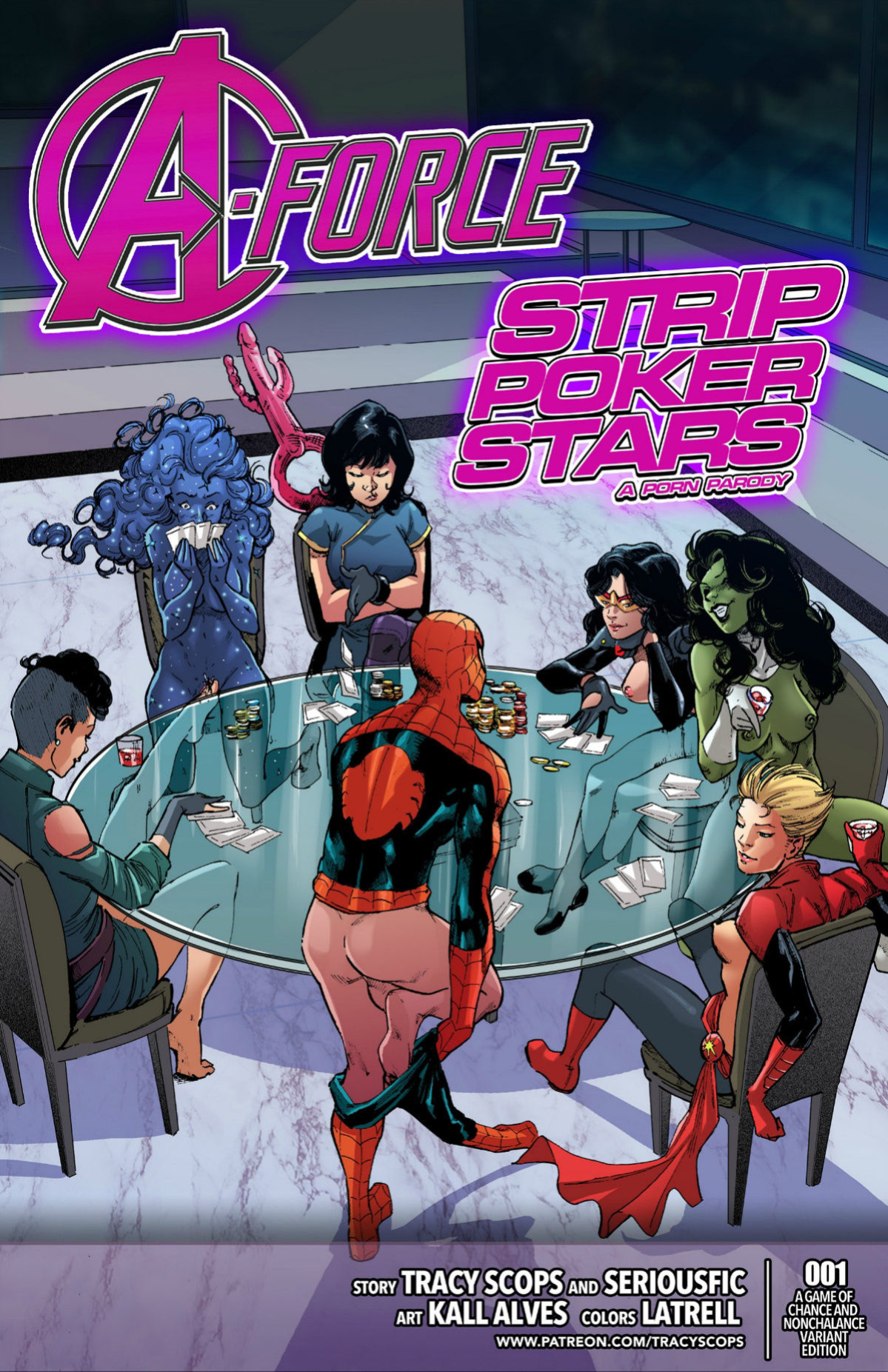 [Tracy Scops (Kall Alves)] A-Force - Strip Poker Stars