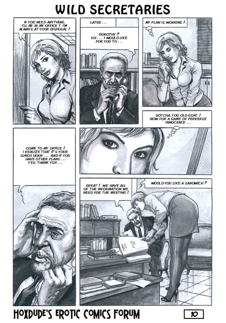 WILD SECRETARIES - BY CHRIS - ENGLISH TRANSLATION