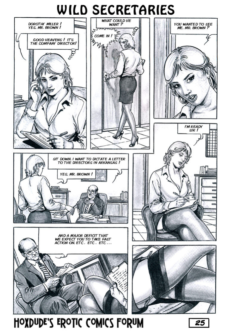 WILD SECRETARIES - BY CHRIS - ENGLISH TRANSLATION