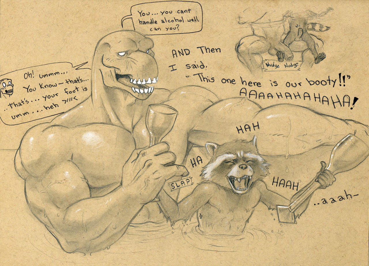 [Tush] Rocket Racoon X Beta Ray Bill