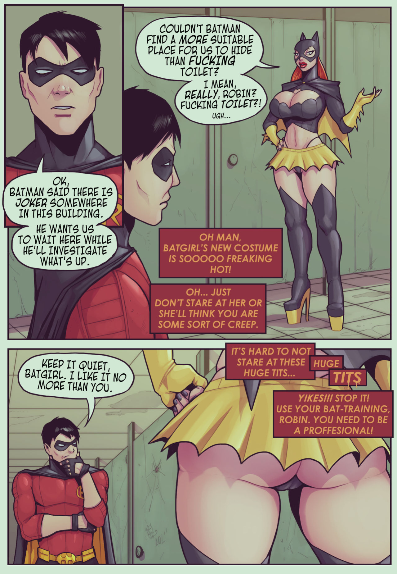 [DevilHS] Ruined Gotham: Batgirl Loves Robin (Batman)