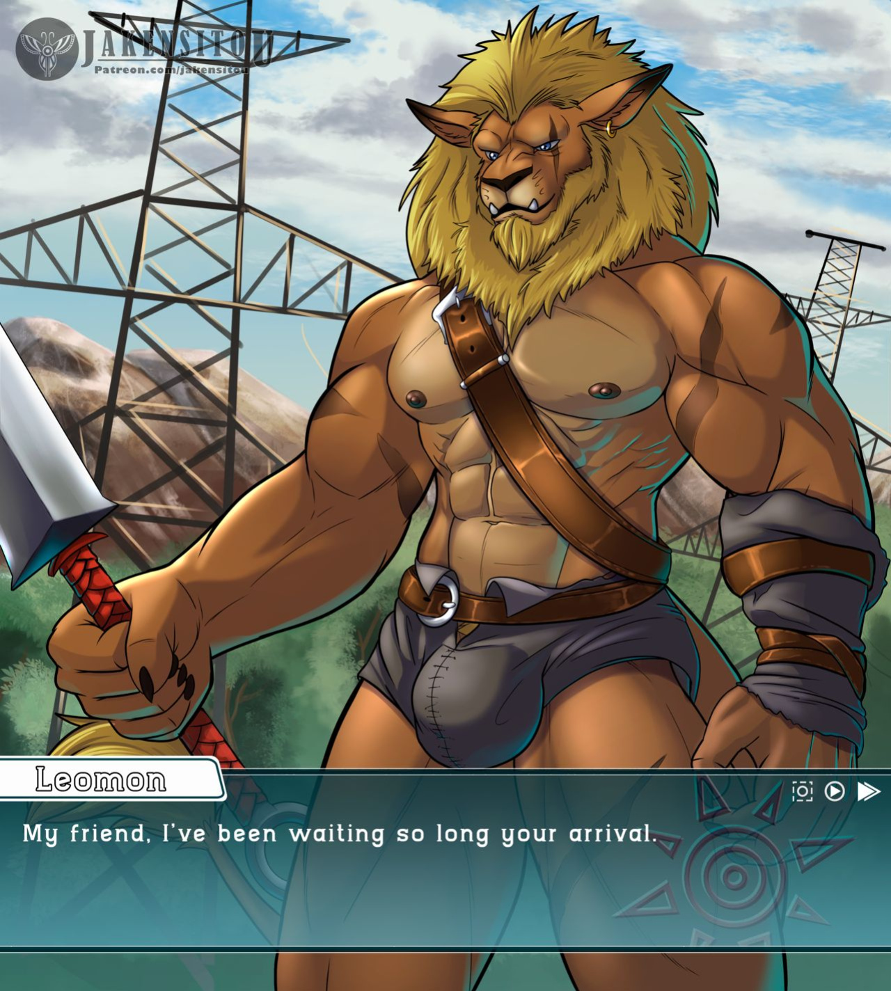 [Jakensitou/Jaken wolfy] Leomon Pack