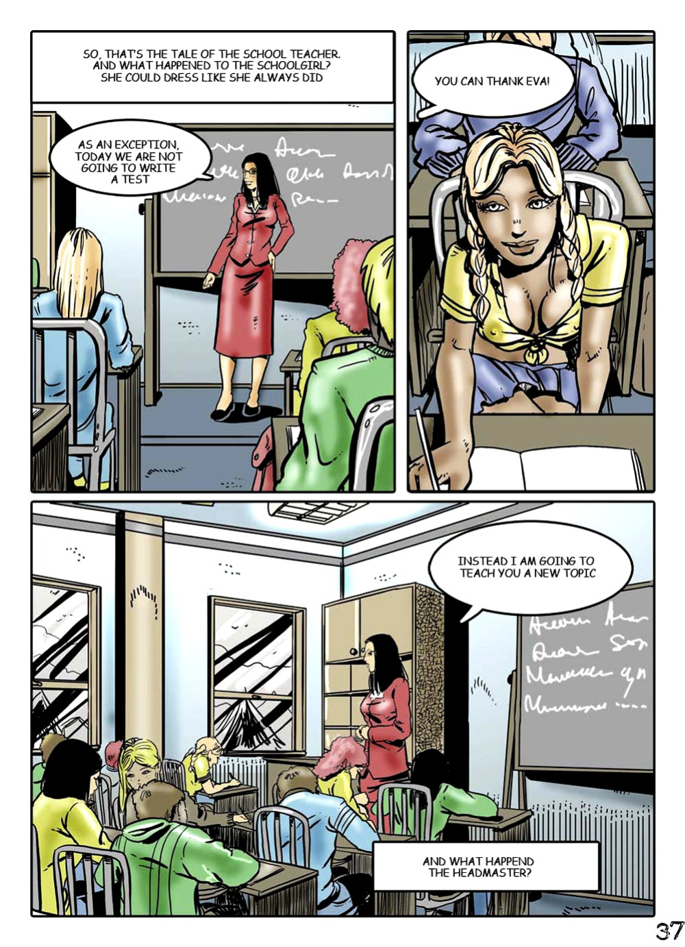 [Celestin] Sexy School Teacher