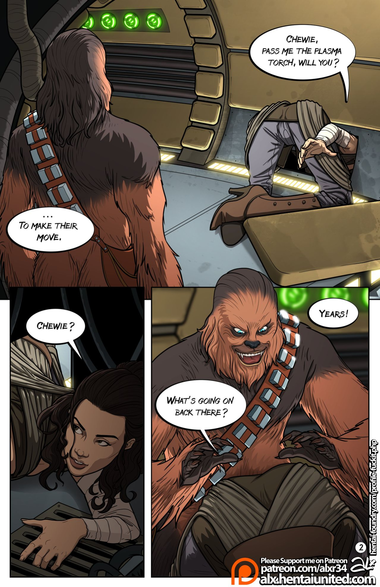 (Alx) -Star Wars: A Complete Guide to Wookie Sex(HQ) (complete)