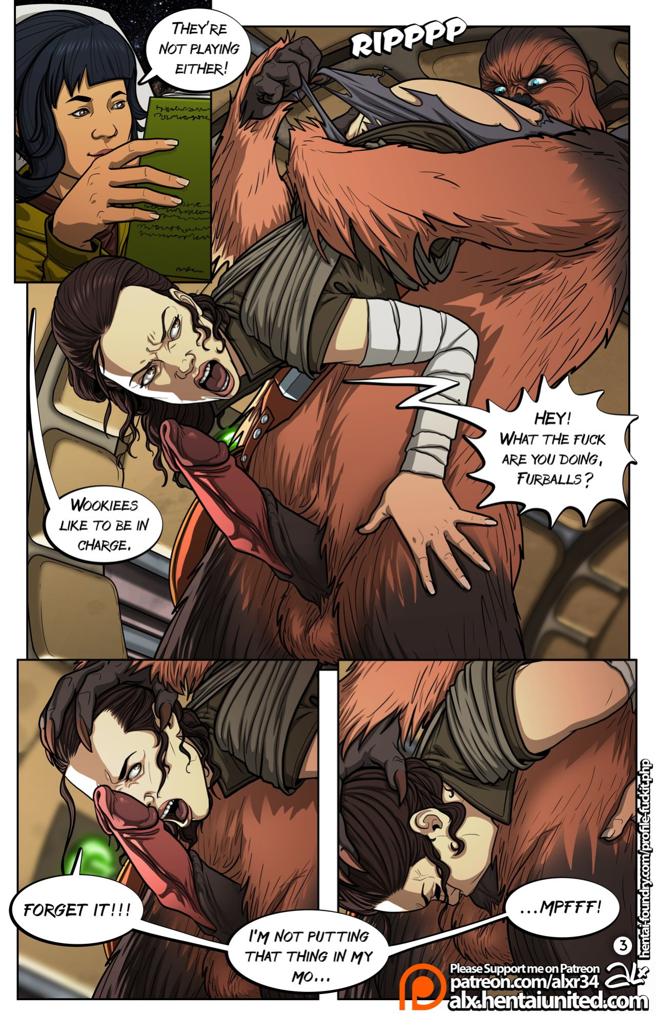 (Alx) -Star Wars: A Complete Guide to Wookie Sex(HQ) (complete)