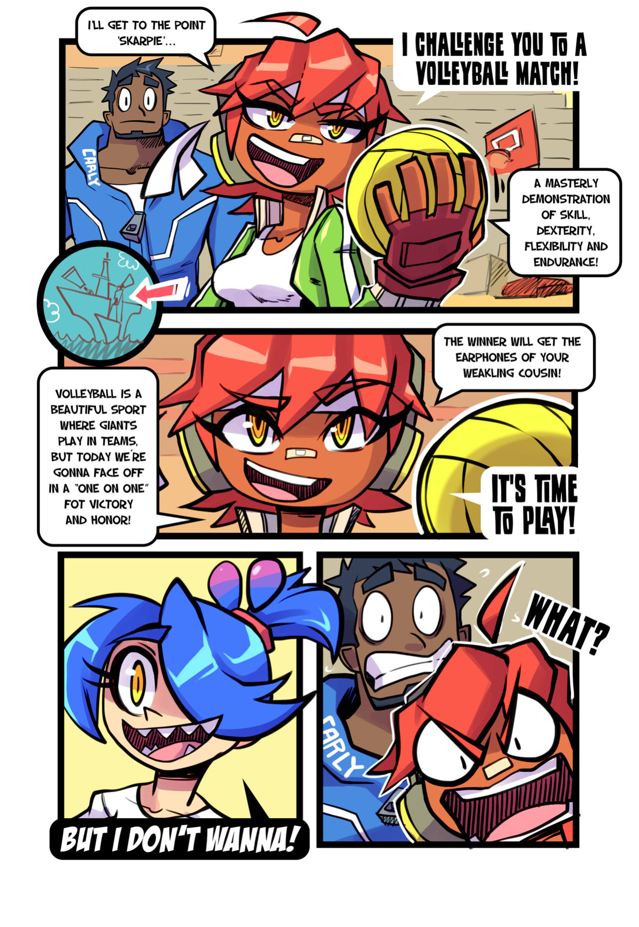 [Gerph] Skarpworld: Chapter 3: Carrot Girl
