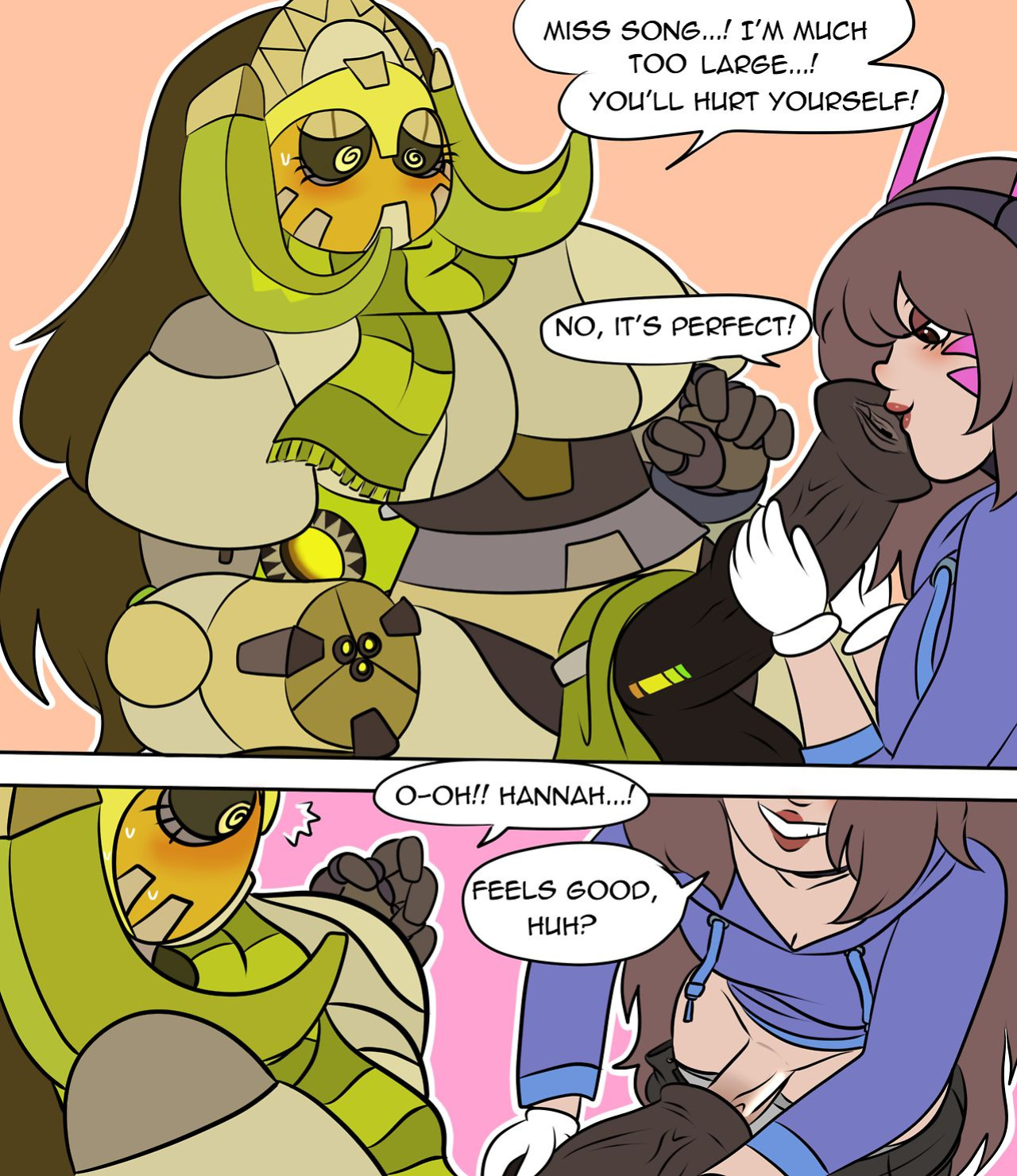 [Spikefoot] D.va x Orisa (Overwatch)