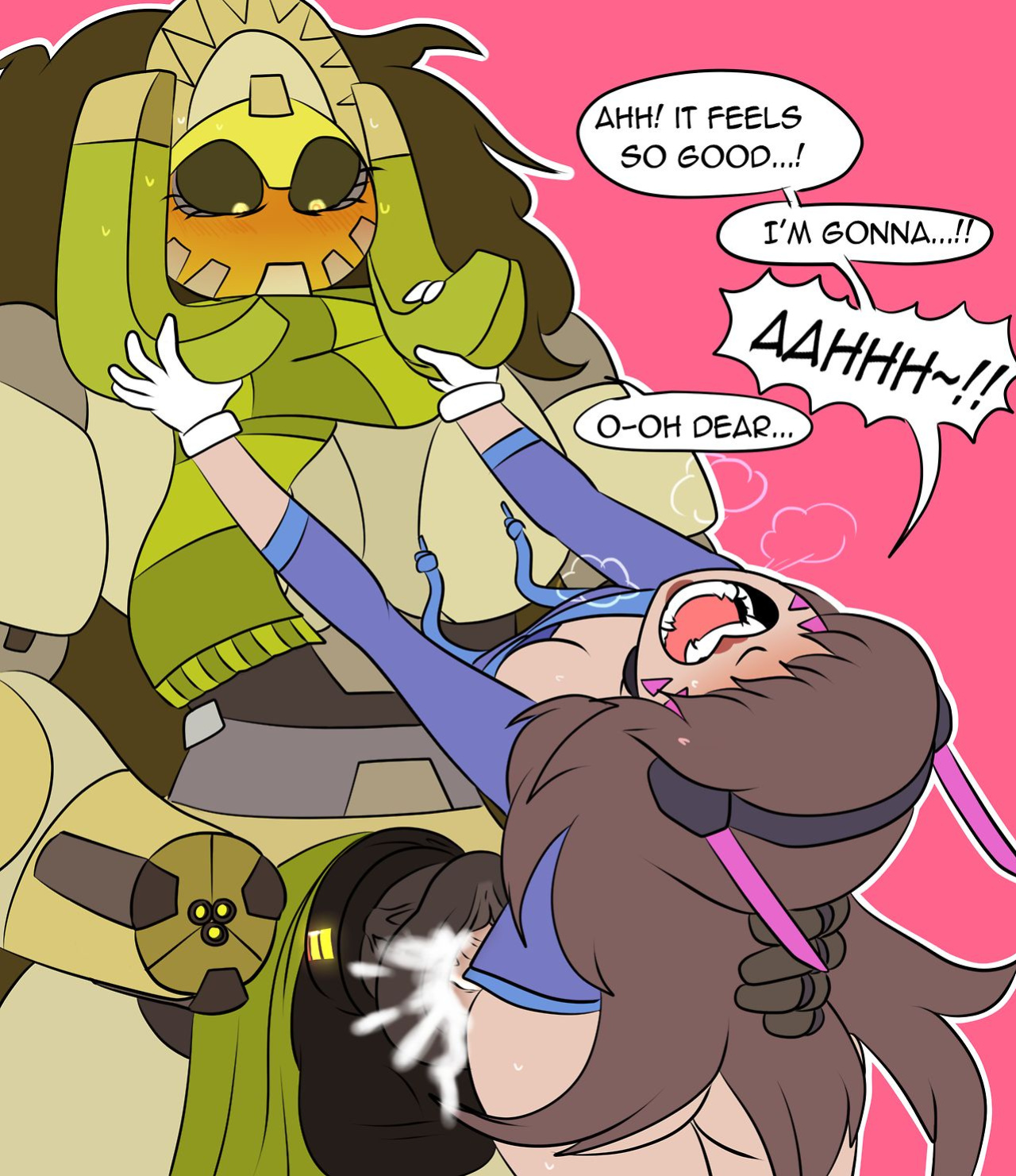 [Spikefoot] D.va x Orisa (Overwatch)