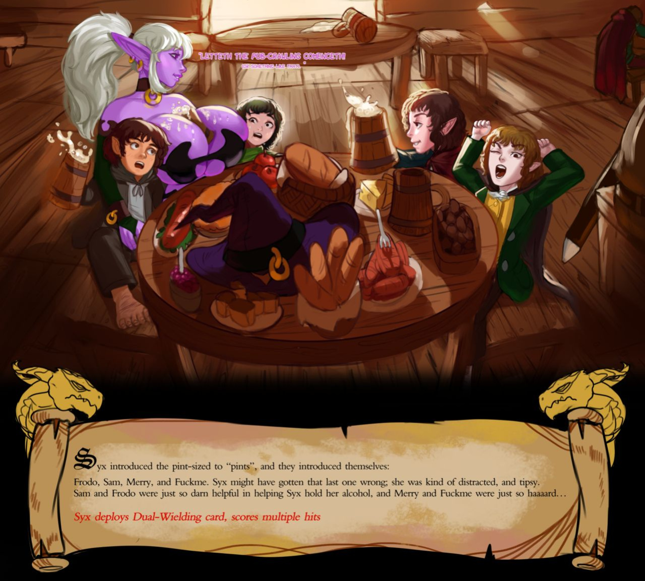 [shinrhydwyn] Syx Hobbits