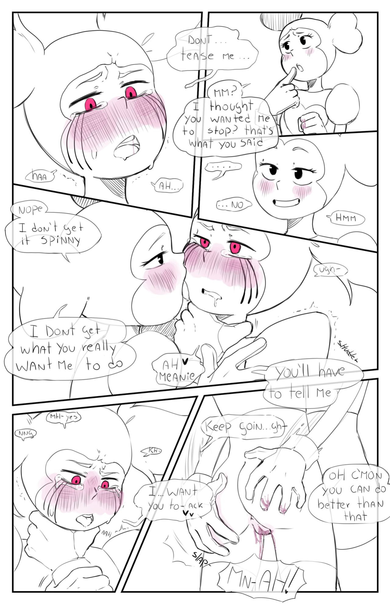 [GygerBeen] Short Spinel selfcest comic (Steven Universe)