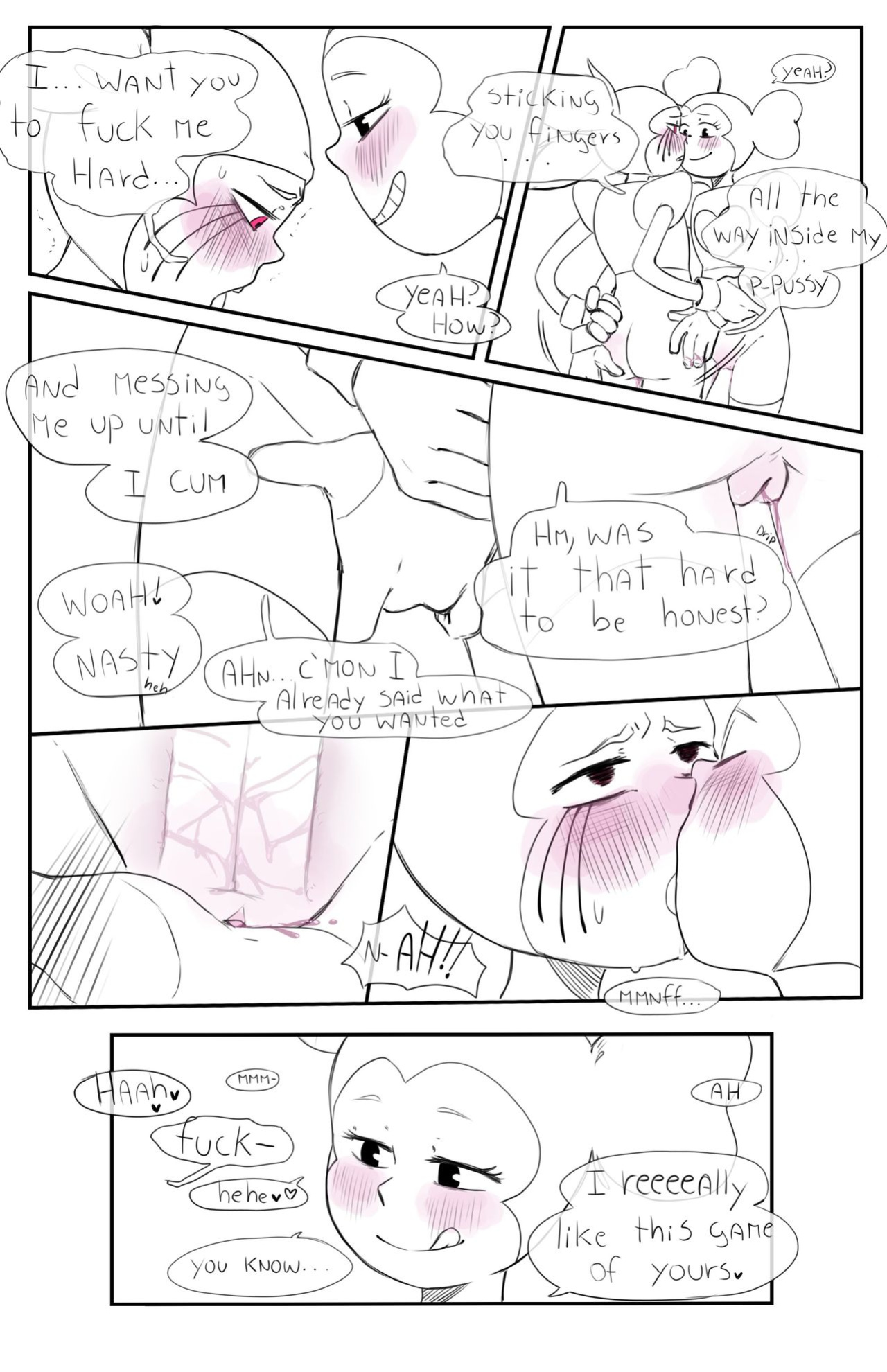 [GygerBeen] Short Spinel selfcest comic (Steven Universe)