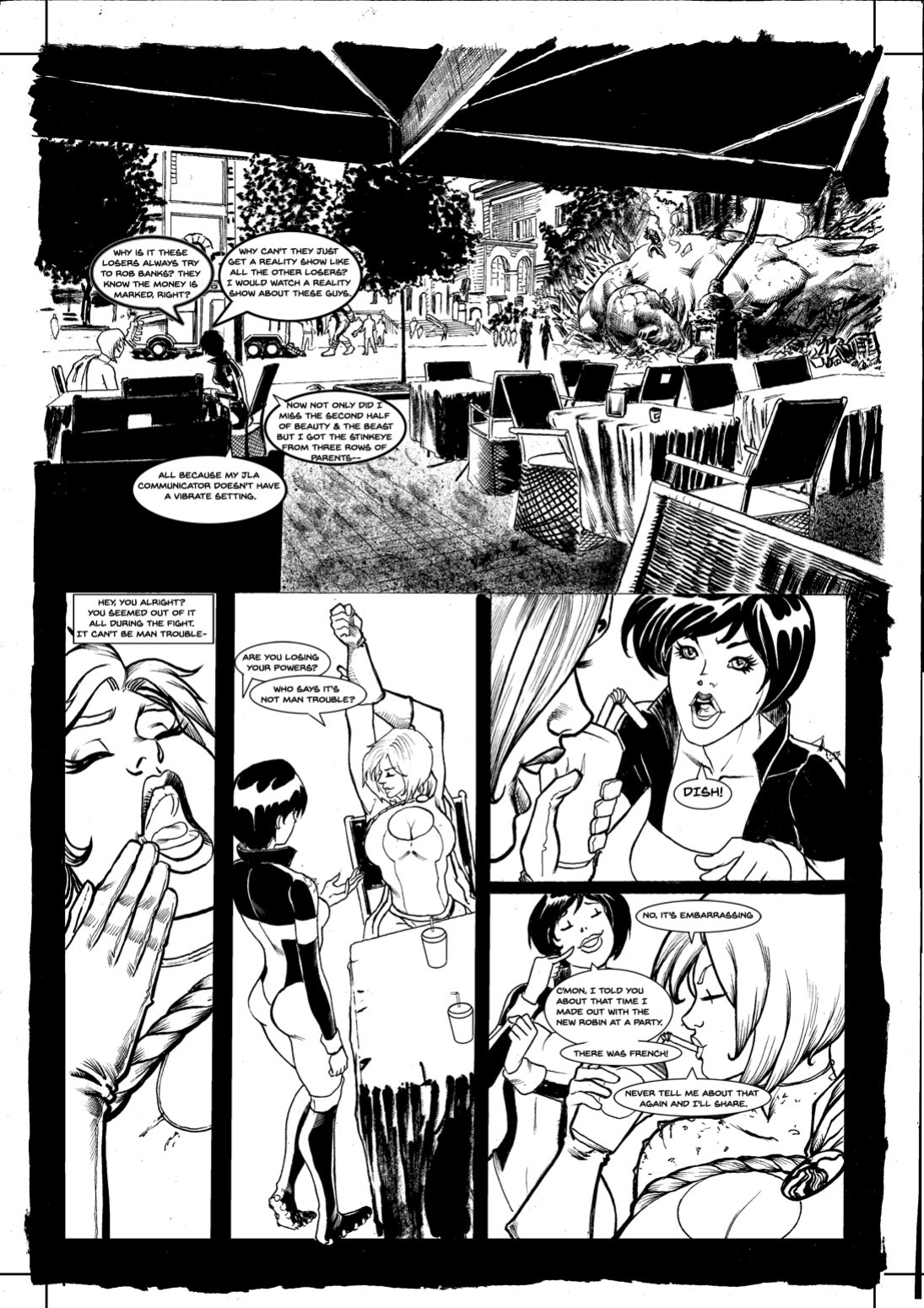 [Seriousfic] Power Girl's Boy Toy (JLA)