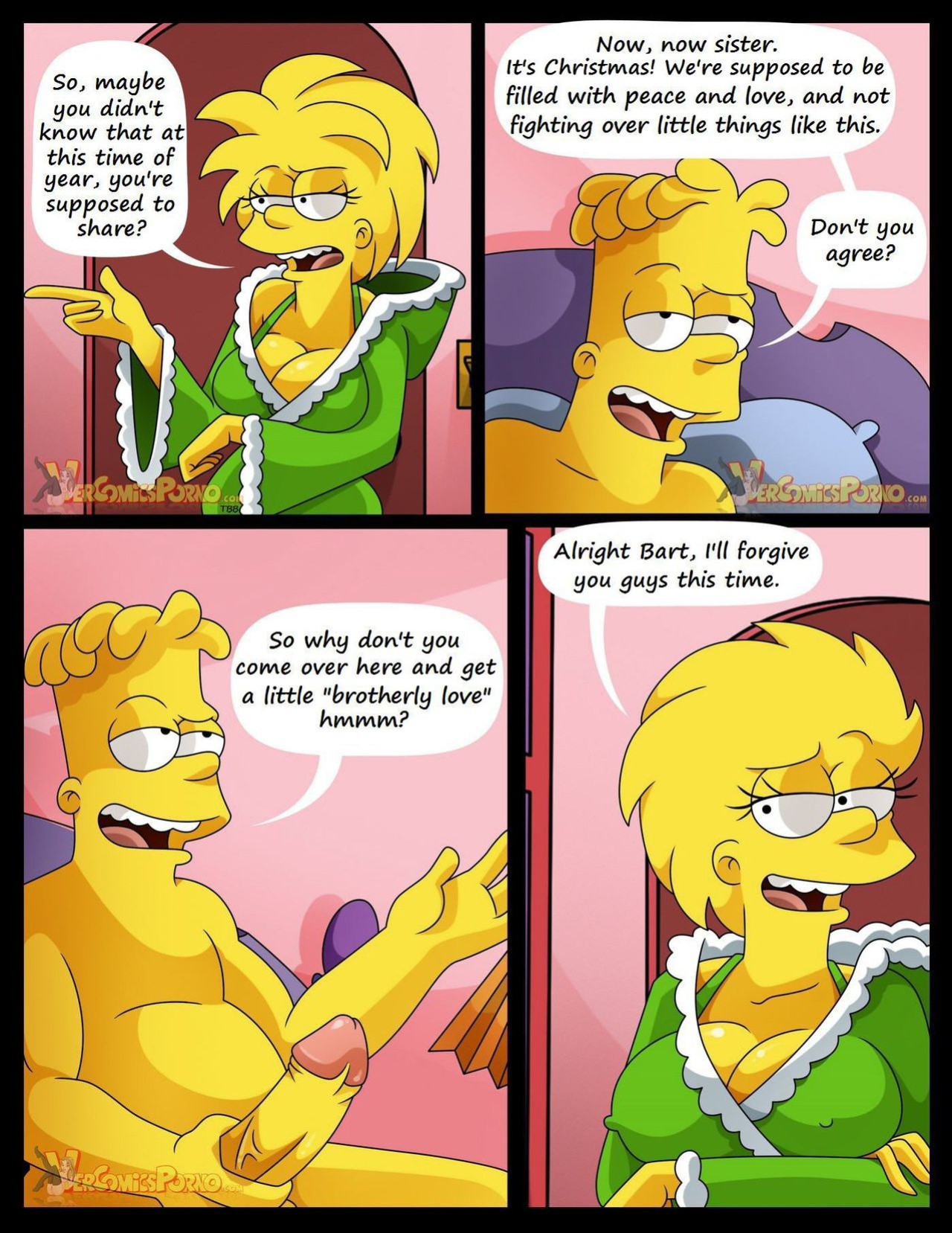 Milky White Christmas (The Simpsons) (Complete)