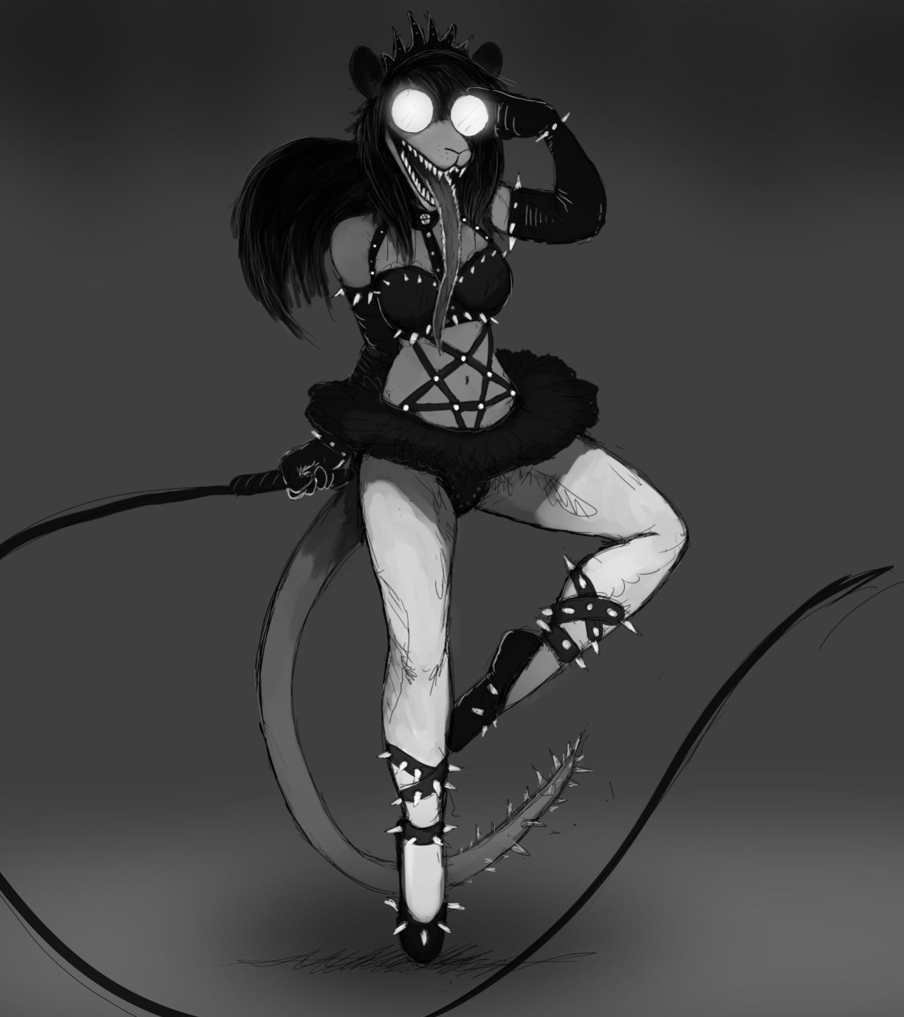 [hladilnik] Demon Opossum Girl