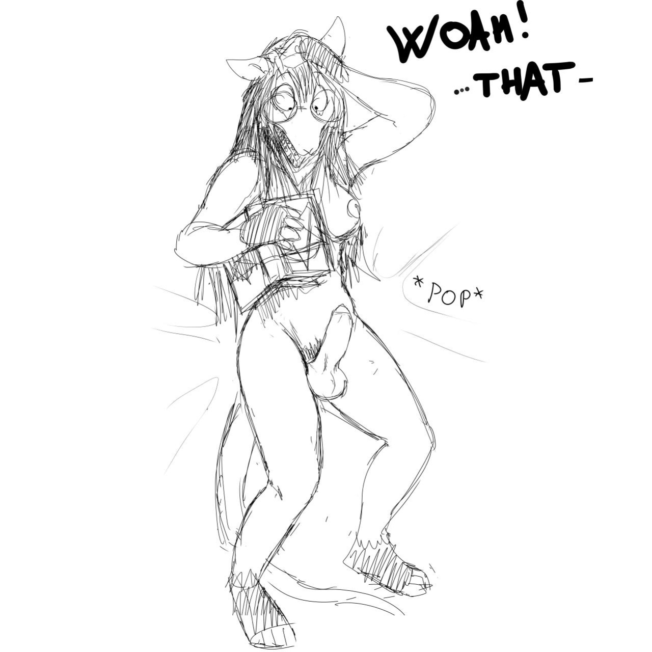 [hladilnik] Demon Opossum Girl