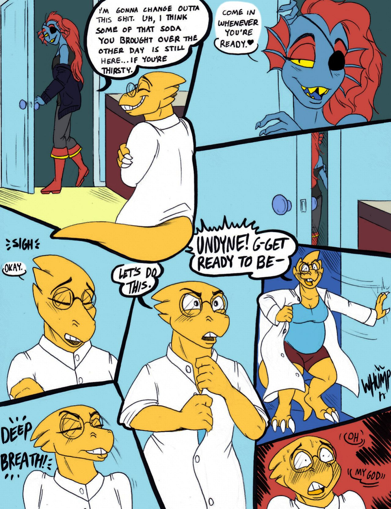 [Undertaild] Role Play Chapter 1 (Undertale) [COLORED]