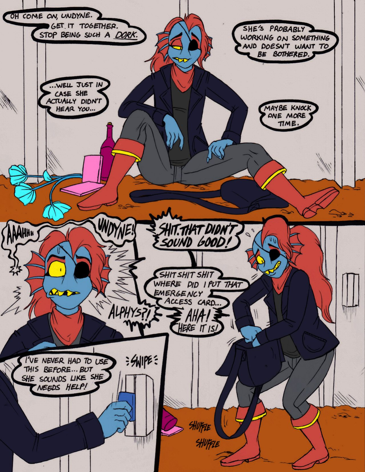 [Undertaild] Role Play Chapter 1 (Undertale) [COLORED]
