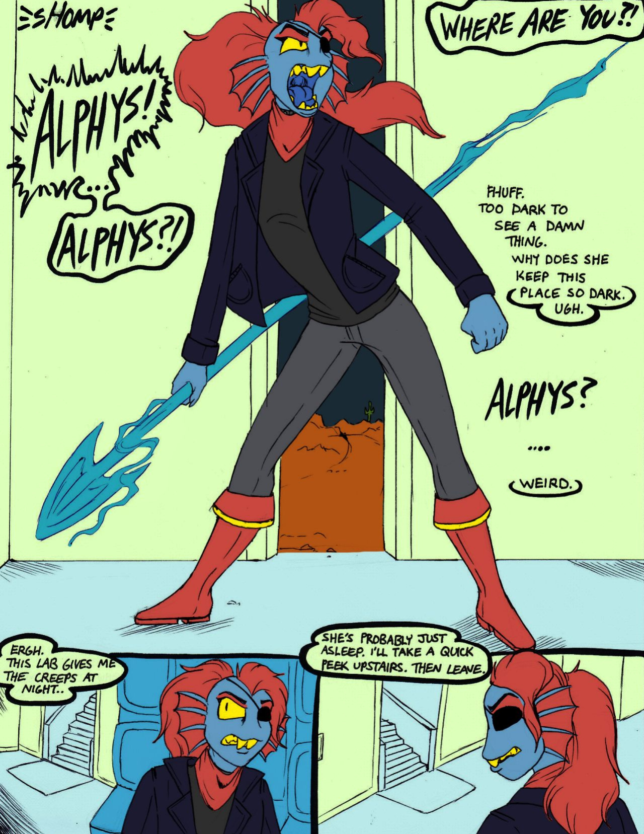 [Undertaild] Role Play Chapter 1 (Undertale) [COLORED]