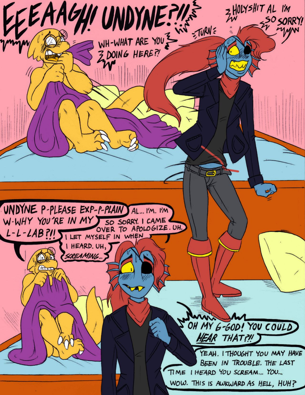 [Undertaild] Role Play Chapter 1 (Undertale) [COLORED]