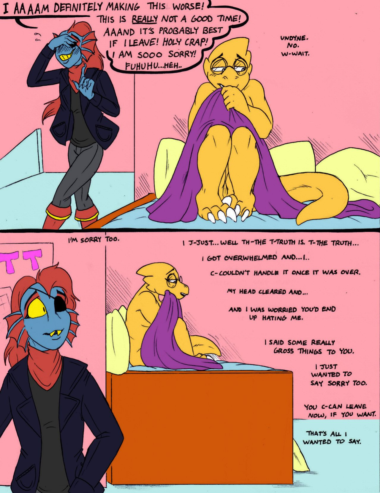 [Undertaild] Role Play Chapter 1 (Undertale) [COLORED]