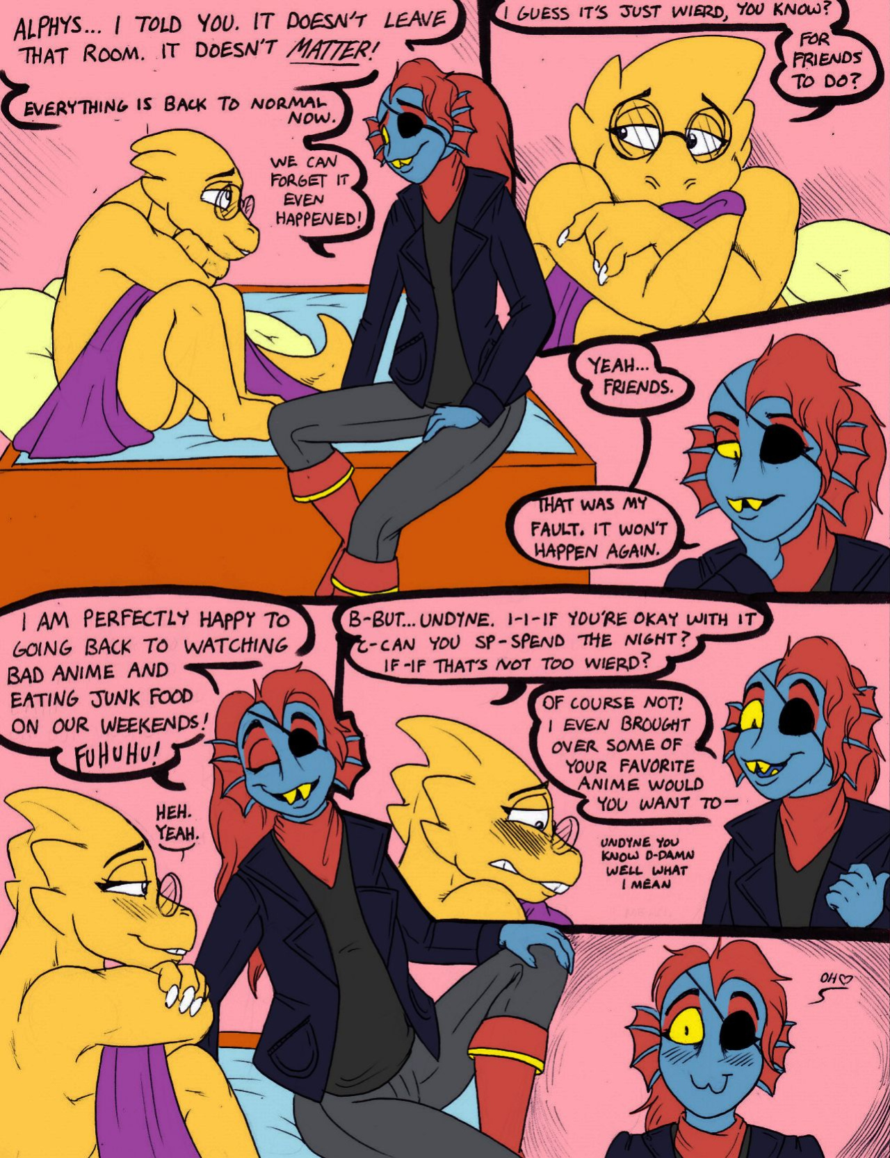 [Undertaild] Role Play Chapter 1 (Undertale) [COLORED]