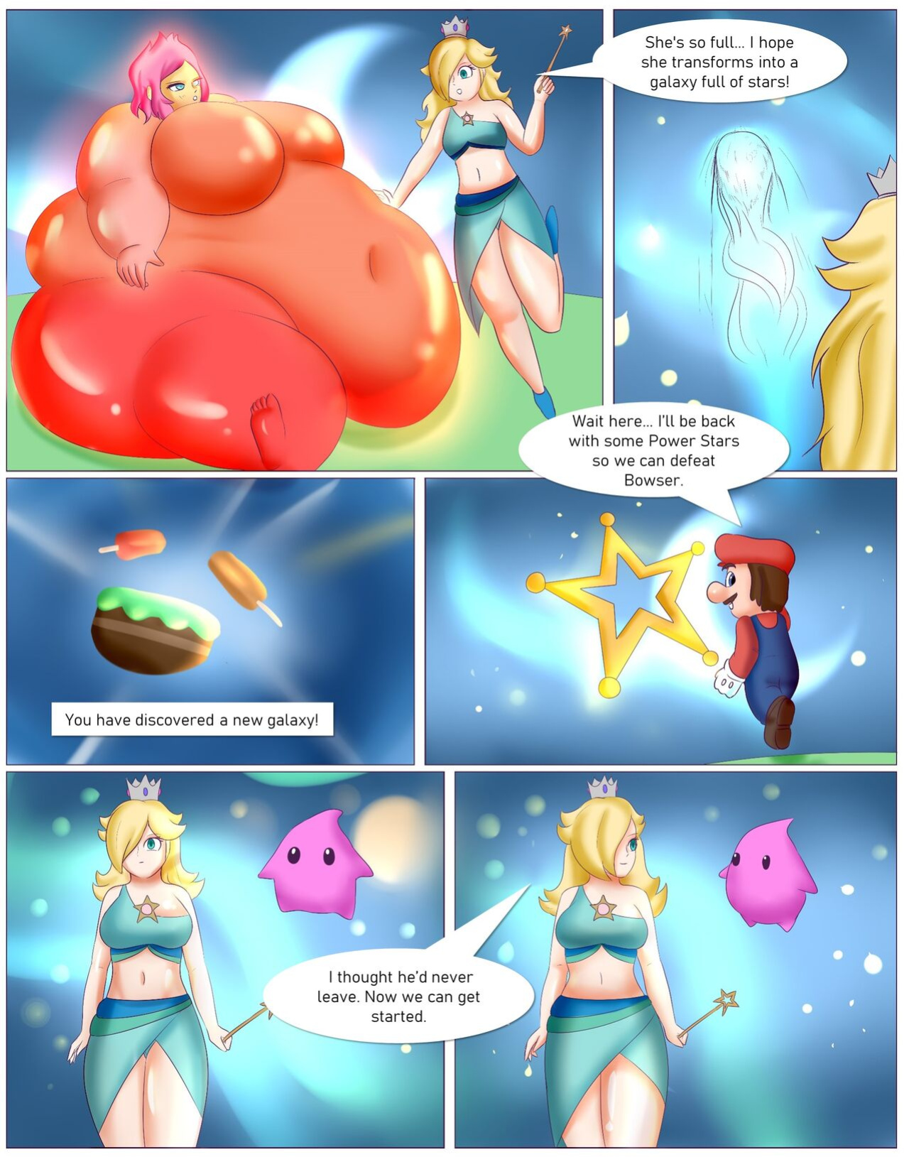 Rosalina Weight Gain