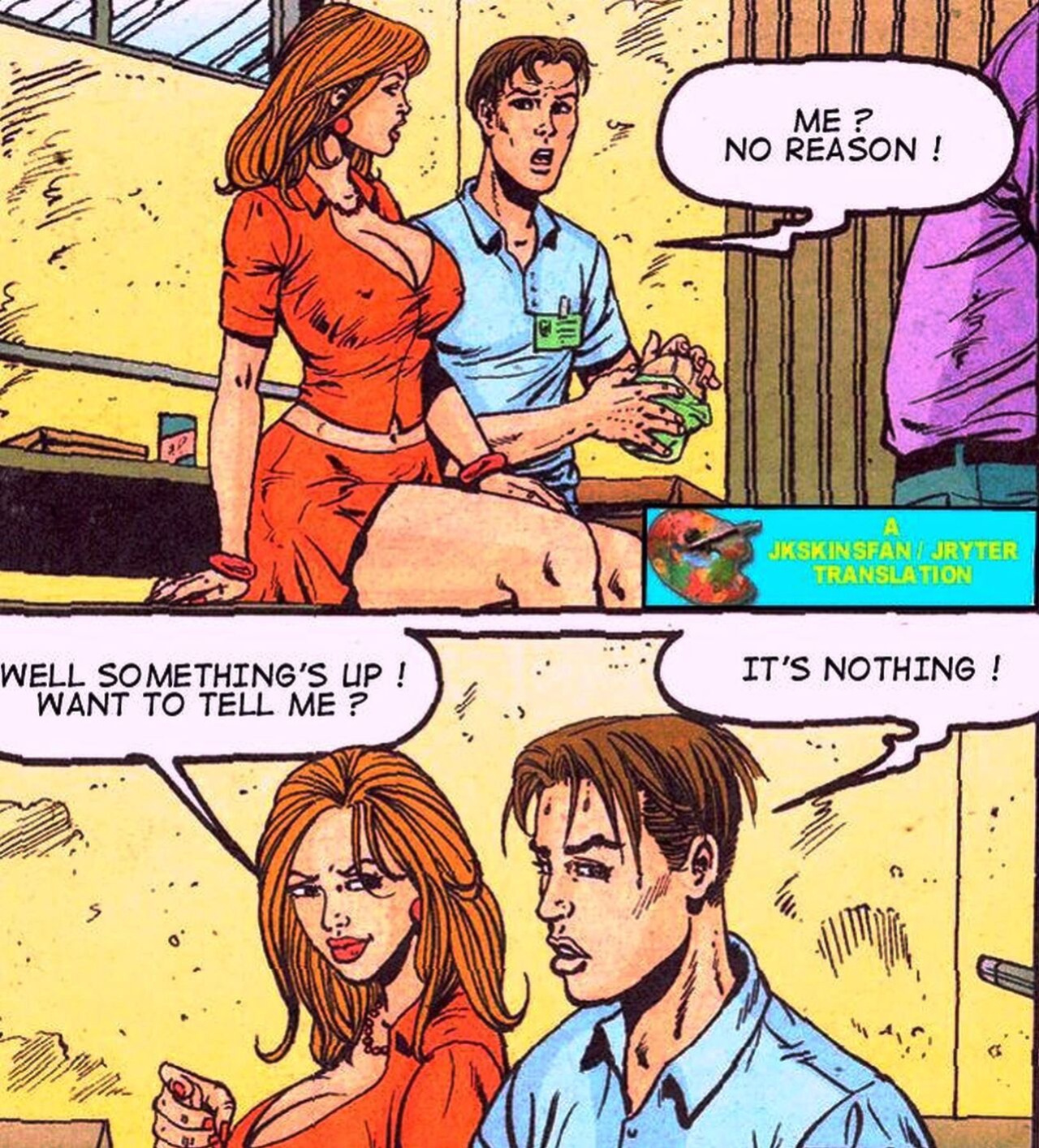 Erotic Comic - Learning to Fuck